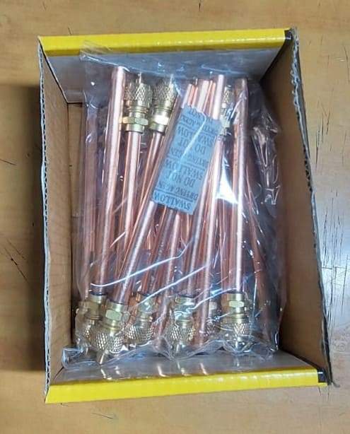 Copper pipes and fittings